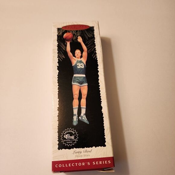 Hallmark Other - Hallmark Keepsake Ornament NBA Hoop Stars Larry Bird from Boston Celtics 1996